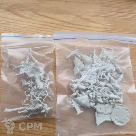 Описание картинки Warp spiders+lhykhis от User34516 по цене 500руб | Свободный Рынок Миниатюр - СРМ