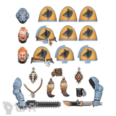 Описание картинки Space Wolves Upgrade Pack от WastelandMiniatures по цене 280руб | Свободный Рынок Миниатюр - СРМ