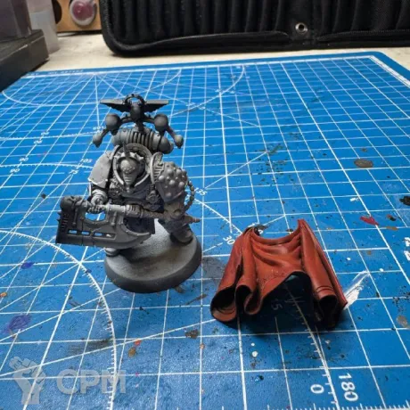 Описание картинки Legion Praetor with Power Axe от OldWhale  по цене 1 750руб | Свободный Рынок Миниатюр - СРМ
