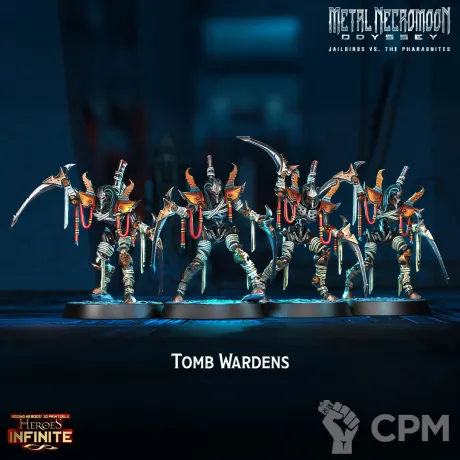 Описание картинки Tomb Wardens от Manufactorum76 по цене 750руб | Свободный Рынок Миниатюр - СРМ