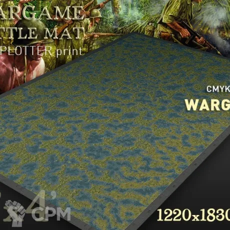 Описание картинки Игровое поле "Болото" bm118 6'х4' от WargamePrint по цене 3 450руб | Свободный Рынок Миниатюр - СРМ