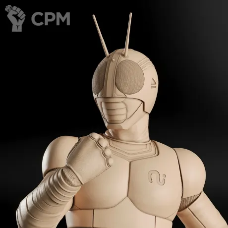 Описание картинки Kamen Rider Black Фигурка (Kamen Rider) от GAS3TXD  по цене 2 900руб | Свободный Рынок Миниатюр - СРМ