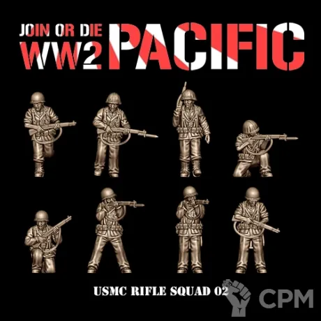 Описание картинки USMC RIFLEMEN_02 от 3DPrintClub по цене 95руб | Свободный Рынок Миниатюр - СРМ