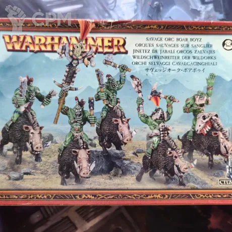Описание картинки Savage Orc Boar Boyz от firon по цене 15 700руб | Свободный Рынок Миниатюр - СРМ