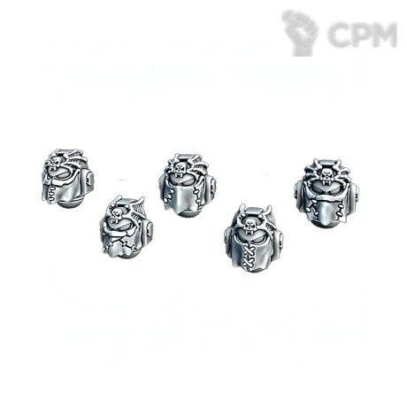 Описание картинки Night Lords - Skin Mask Helmets (x5) от 3D Print Workshop по цене 186руб | Свободный Рынок Миниатюр - СРМ