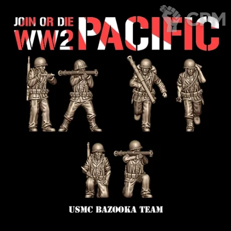 Описание картинки USMC BAZOOKA от 3DPrintClub по цене 95руб | Свободный Рынок Миниатюр - СРМ