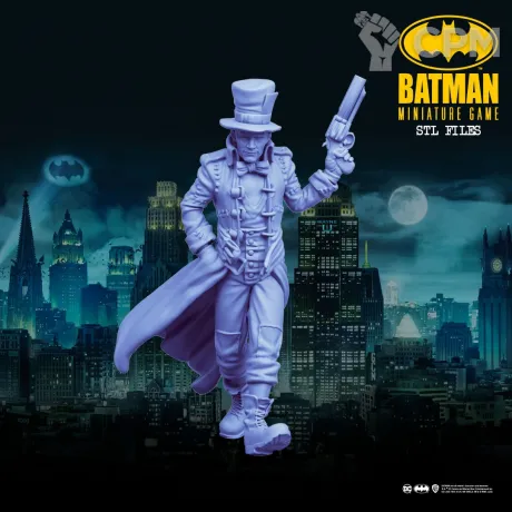 Описание картинки Mad Hatter (Arkham City) - Batman Miniature Game от Критикал Принт по цене 180руб | Свободный Рынок Миниатюр - СРМ
