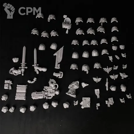 Описание картинки Dark Angels Upgrade pack. от KoofWorkshop по цене 1 500руб | Свободный Рынок Миниатюр - СРМ