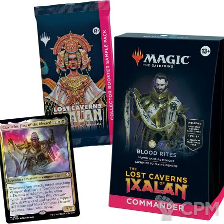 Описание картинки Колода Blood Rites Magic: The Gathering The Lost Caverns of Ixalan на английском языке от Дауран по цене 10 000руб | Свободный Рынок Миниатюр - СРМ