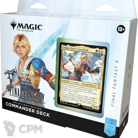 Описание картинки Колода Commander Collector s Edition - Counter Blitz MTG Final Fantasy на английском языке от Дауран по цене 15 000руб | Свободный Рынок Миниатюр - СРМ