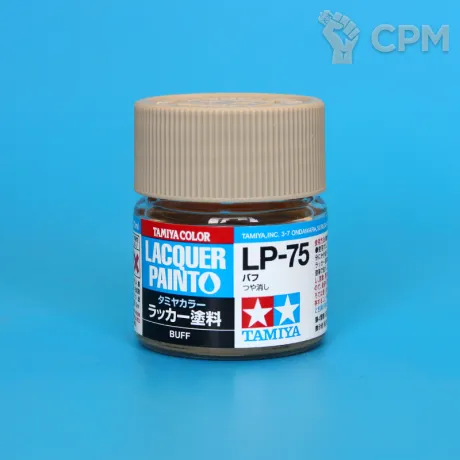 Описание картинки Краска Tamiya LP-75 Buff от Ramhobby по цене 220руб | Свободный Рынок Миниатюр - СРМ
