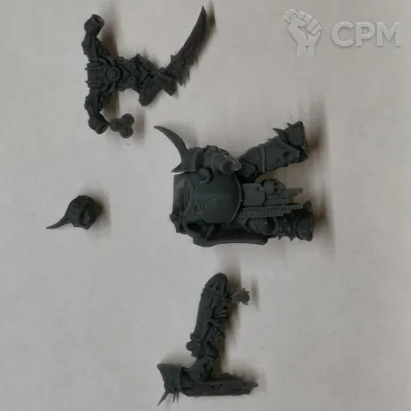 Описание картинки Plague Marine Dark Imperium с плазмой от Oxytochik по цене 100руб | Свободный Рынок Миниатюр - СРМ