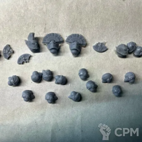 Описание картинки Головы СМ от Mechanikus Forge по цене 100руб | Свободный Рынок Миниатюр - СРМ