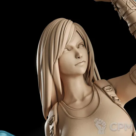 Описание картинки Tifa Фигурка (Final Fantasy) от GAS3TXD  по цене 3 600руб | Свободный Рынок Миниатюр - СРМ