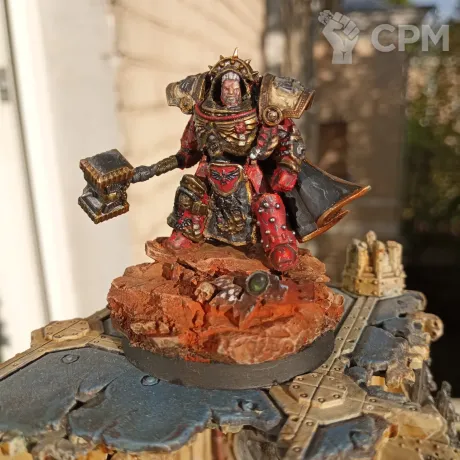 Описание картинки GABRIEL ANGELOS, CHAPTER MASTER OF THE BLOOD RAVENS(terminator captain) от  по цене 4 000руб | Свободный Рынок Миниатюр - СРМ