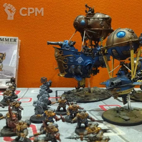 Описание картинки Армия Kharadron Overlords от Maya по цене 35 000руб | Свободный Рынок Миниатюр - СРМ