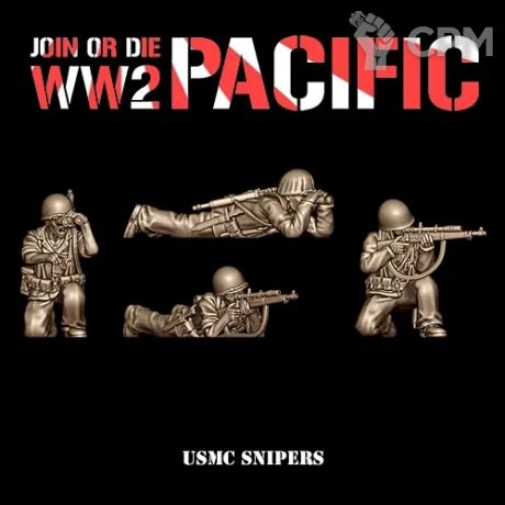 Описание картинки USMC SNIPERS от 3DPrintClub по цене 95руб | Свободный Рынок Миниатюр - СРМ
