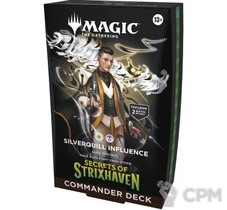 Описание картинки Колода Commander MTG Secrets of Strixhaven Silverquill Influence на английском языке от Дауран по цене 6 000руб | Свободный Рынок Миниатюр - СРМ