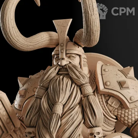 Описание картинки Muradin Bronzebeard Фигурка (World of Warcraft) от GAS3TXD  по цене 4 200руб | Свободный Рынок Миниатюр - СРМ