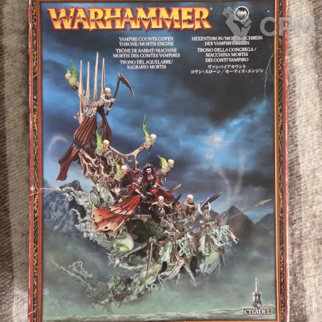 Описание картинки Vampire counts coven throne/ Mortis engine от User37934 по цене 8 000руб | Свободный Рынок Миниатюр - СРМ