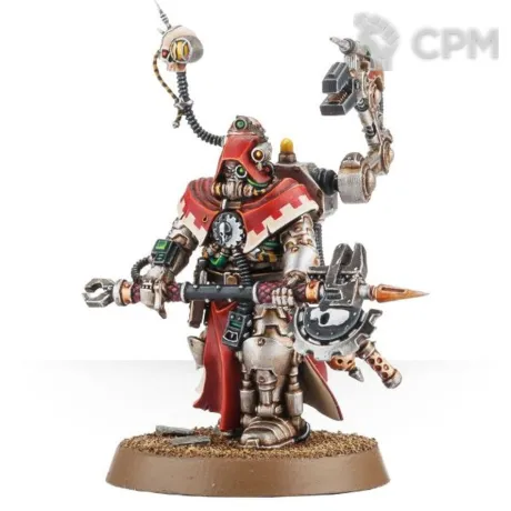 Описание картинки Tech-Priest Enginseer от ВАХА WORKSHOP по цене 150руб | Свободный Рынок Миниатюр - СРМ