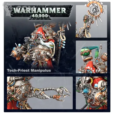 Описание картинки Tech-Priest Manipulus от @Avdohaprint по цене 600руб | Свободный Рынок Миниатюр - СРМ