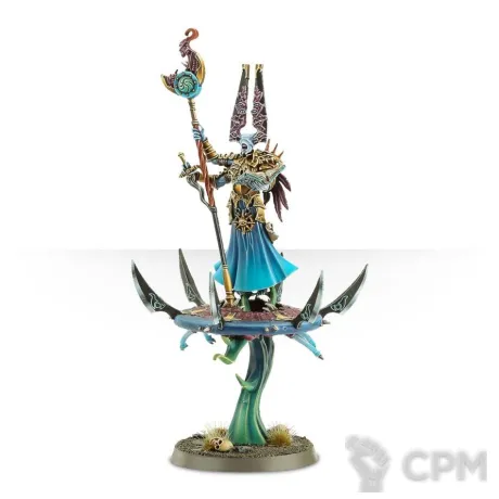 Описание картинки Gaunt Summoner on Disc of Tzeentch от ВАХА WORKSHOP по цене 250руб | Свободный Рынок Миниатюр - СРМ