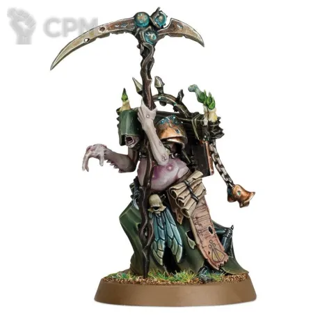 Описание картинки Rotbringer Sorcerer от ВАХА WORKSHOP по цене 150руб | Свободный Рынок Миниатюр - СРМ