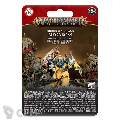 Описание картинки Набор миниатюр Warhammer Age of Sigmar Orrukk Warclans Orruk Megaboss от Дауран по цене 3 800руб | Свободный Рынок Миниатюр - СРМ