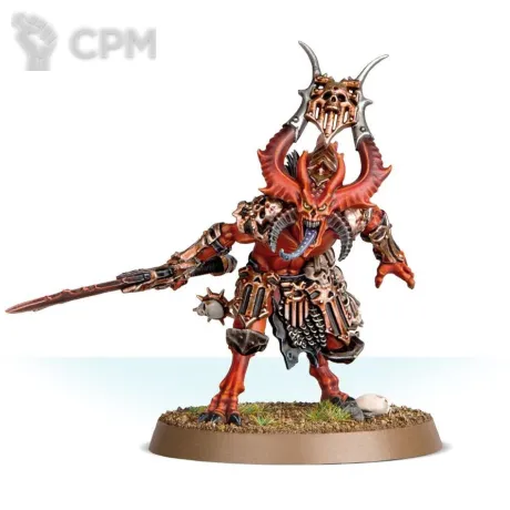 Описание картинки Bloodmaster, Herald of Khorne от ВАХА WORKSHOP по цене 150руб | Свободный Рынок Миниатюр - СРМ