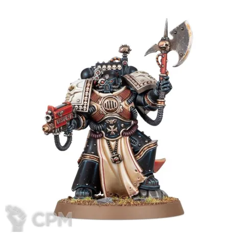 Описание картинки Black Templars Castellan от ВАХА WORKSHOP по цене 150руб | Свободный Рынок Миниатюр - СРМ