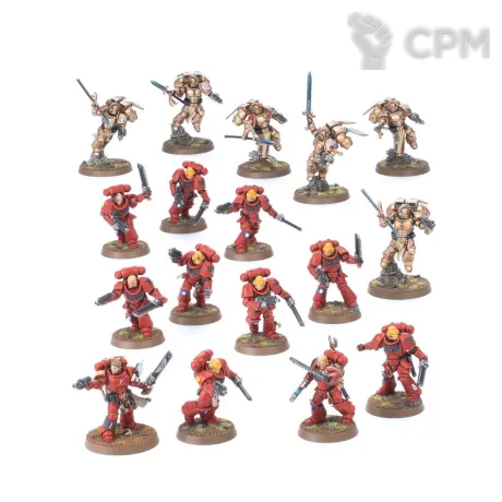 Описание картинки Combat Patrol: Blood Angels от ВАХА WORKSHOP по цене 1 500руб | Свободный Рынок Миниатюр - СРМ
