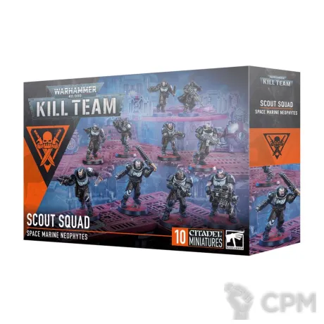 Описание картинки Набор миниатюр Warhammer Kill Team Scout Squad от Дауран по цене 6 500руб | Свободный Рынок Миниатюр - СРМ