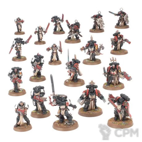 Описание картинки Combat Patrol: Black Templars от ВАХА WORKSHOP по цене 1 900руб | Свободный Рынок Миниатюр - СРМ