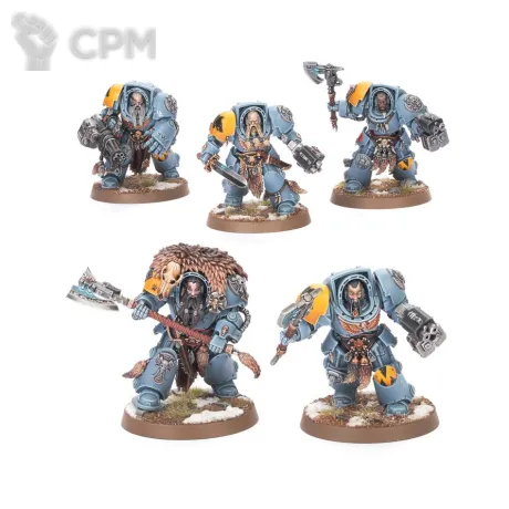 Описание картинки Wolf Guard Terminators от ВАХА WORKSHOP по цене 800руб | Свободный Рынок Миниатюр - СРМ