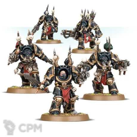 Описание картинки Chaos Terminator Squad от JANIX 3D STUDIO  по цене 1 000руб | Свободный Рынок Миниатюр - СРМ