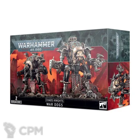 Описание картинки Набор миниатюр Warhammer 40000 Chaos Knights Wardogs от Дауран по цене 7 750руб | Свободный Рынок Миниатюр - СРМ