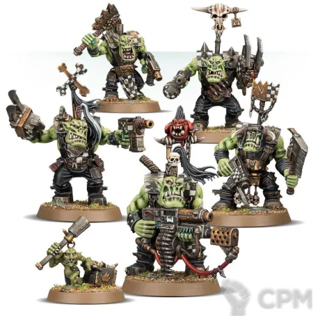 Описание картинки Ork Nobz от ВАХА WORKSHOP по цене 600руб | Свободный Рынок Миниатюр - СРМ