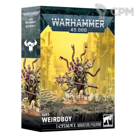 Описание картинки Предзаказ на Warhammer 40000 ORKS: WEIRDBOY 2026 от Дауран по цене 4 000руб | Свободный Рынок Миниатюр - СРМ