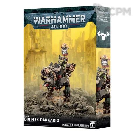 Описание картинки Предзаказ на Warhammer 40000 ORKS: BIG MEK DAKKARIG от Дауран по цене 7 000руб | Свободный Рынок Миниатюр - СРМ