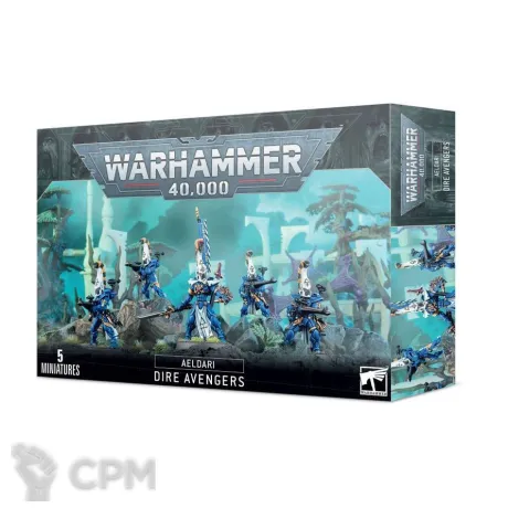 Описание картинки Набор миниатюр Warhammer 40000 Aeldari Dire Avengers от Дауран по цене 3 800руб | Свободный Рынок Миниатюр - СРМ