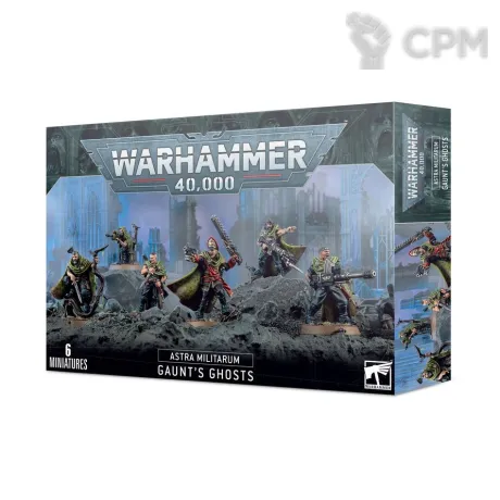 Описание картинки Набор миниатюр Warhammer 40000 Astra Militarum Gaunt's Ghosts от Дауран по цене 6 500руб | Свободный Рынок Миниатюр - СРМ