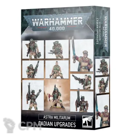 Описание картинки Набор миниатюр Warhammer 40000 Astra Militarum Cadian Upgrades от Дауран по цене 3 000руб | Свободный Рынок Миниатюр - СРМ