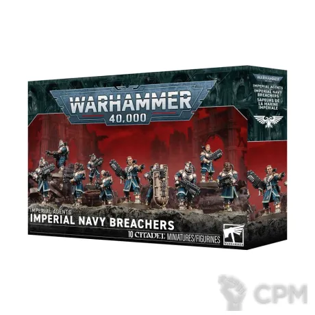 Описание картинки Предзаказ на Warhammer 40000 IMPERIAL AGENTS: IMPERIAL NAVY BREACHERS от Дауран по цене 5 500руб | Свободный Рынок Миниатюр - СРМ