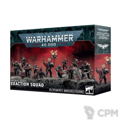 Описание картинки Предзаказ на Warhammer 40000 IMPERIAL AGENTS: IMPERIAL AGENTS: EXACTION SQUAD от Дауран по цене 5 500руб | Свободный Рынок Миниатюр - СРМ