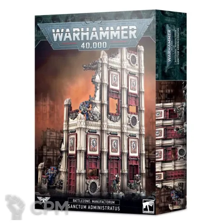 Описание картинки Набор террейна Warhammer 40000 Battlezone: Manufactorum – Sanctum Administratus от Дауран по цене 8 500руб | Свободный Рынок Миниатюр - СРМ
