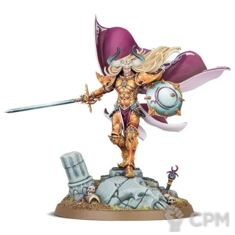 Описание картинки Sigvald, Prince of Slaanesh от ВАХА WORKSHOP по цене 270руб | Свободный Рынок Миниатюр - СРМ