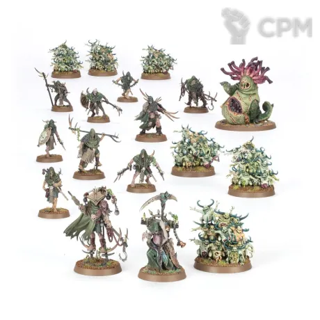 Описание картинки Spearhead: Maggotkin of Nurgle – Bubonic Cell от ВАХА WORKSHOP по цене 1 500руб | Свободный Рынок Миниатюр - СРМ