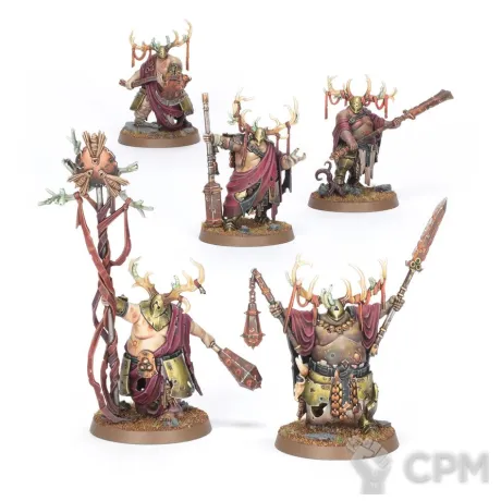 Описание картинки Putrid Blightkings от ВАХА WORKSHOP по цене 800руб | Свободный Рынок Миниатюр - СРМ