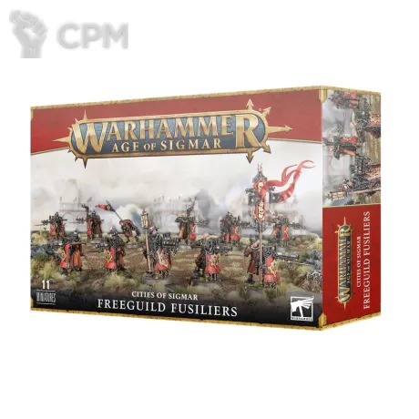 Описание картинки Набор Warhammer Age of SigmarCities of Sigmar Freeguild Fusiliers от Дауран по цене 5 000руб | Свободный Рынок Миниатюр - СРМ